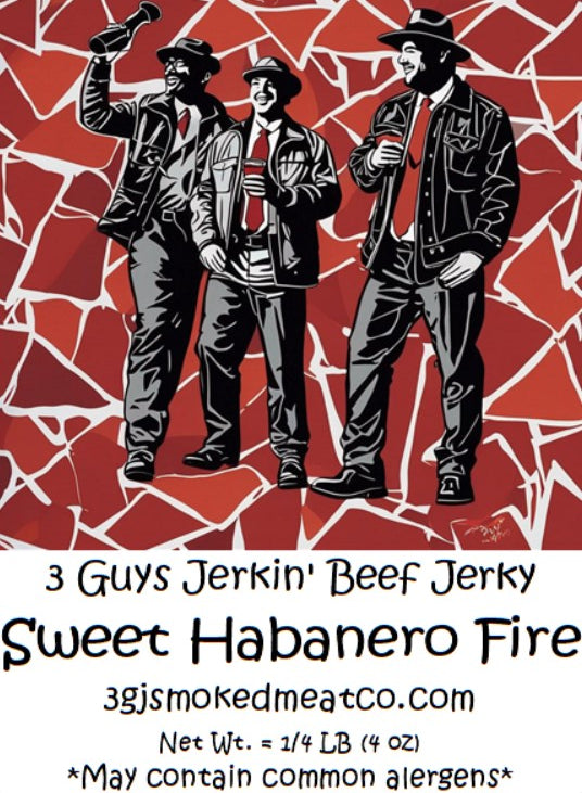 Sweet Habanero Fire Smoked Beef Jerky