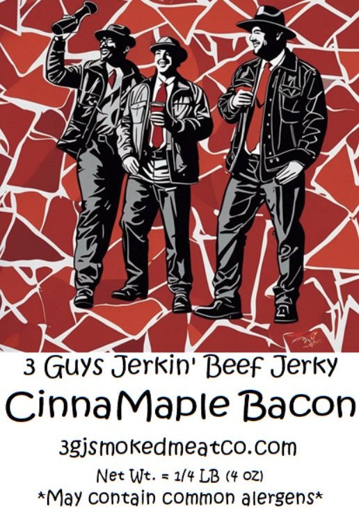 CinnaMaple Bacon Jerky