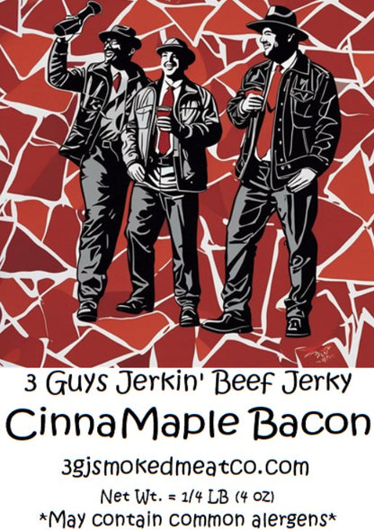 CinnaMaple Bacon Jerky